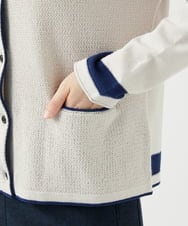 NGSED10270 GIANNI LO GIUDICE(ジャンニ ロ ジュディチェ) [洗える]ドライコットンニットカーディガン ベージュ