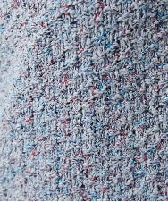 NGSEF12390 GIANNI LO GIUDICE(ジャンニ ロ ジュディチェ) 綿麻ニットジャケット ブルー