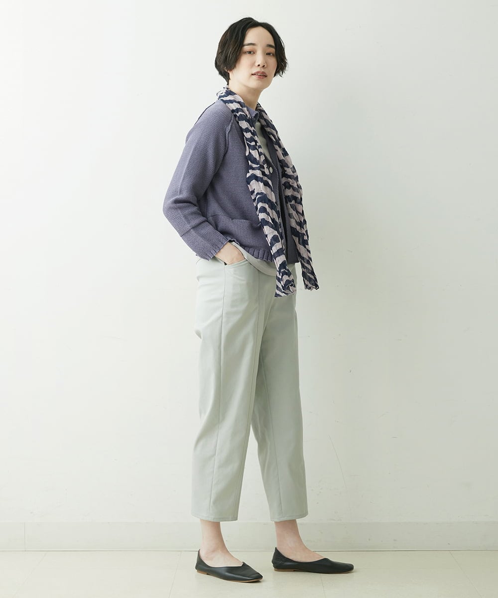 NGSET10300 GIANNI LO GIUDICE(ジャンニ ロ ジュディチェ) [洗える]綿ギマニットジャケット パープル
