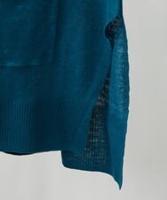 NGSET21270 GIANNI LO GIUDICE(ジャンニ ロ ジュディチェ) リネンテンジクロングニットカーディガン ライトブルー