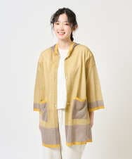 NGSGE50330 GIANNI LO GIUDICE(ジャンニ ロ ジュディチェ) [洗える]LEVITAロングカーディガン マスタード