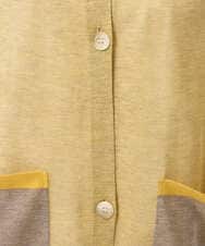 NGSGE50330 GIANNI LO GIUDICE(ジャンニ ロ ジュディチェ) [洗える]LEVITAロングカーディガン マスタード