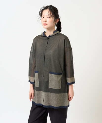 NGSGE50330 GIANNI LO GIUDICE [洗える]LEVITAロングカーディガン