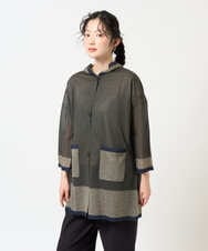 NGSGE50330 GIANNI LO GIUDICE(ジャンニ ロ ジュディチェ) [洗える]LEVITAロングカーディガン ネイビー