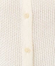 NGSGF41230 GIANNI LO GIUDICE(ジャンニ ロ ジュディチェ) ペーパーヤーン鹿の子ニットベスト イエロー