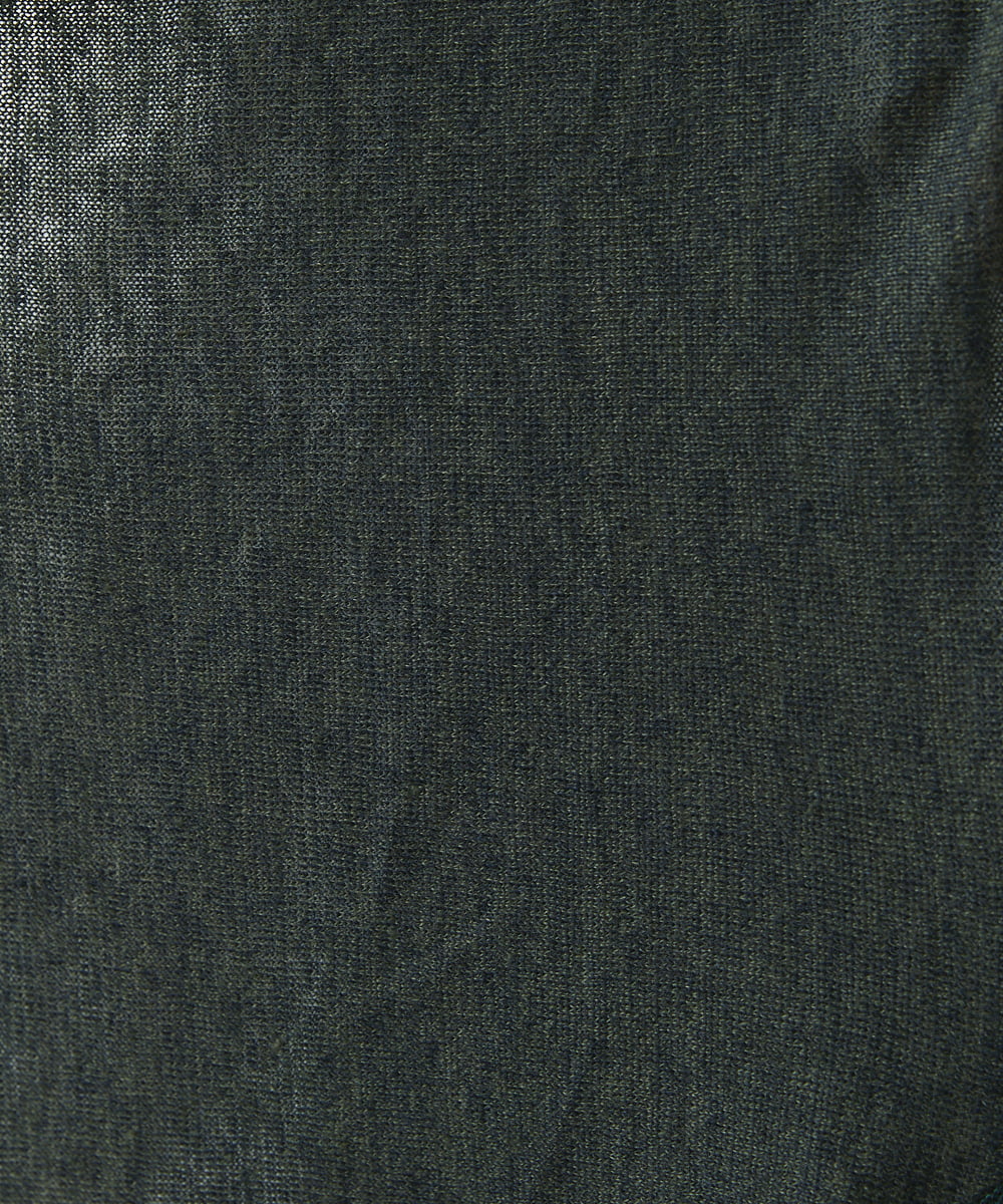 NGSGS40330 GIANNI LO GIUDICE(ジャンニ ロ ジュディチェ) [洗える]異素材ミックスカーディガン カーキ