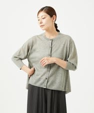 NGSJB10250 GIANNI LO GIUDICE(ジャンニ ロ ジュディチェ) [洗える]Levitaカーディガン グレー