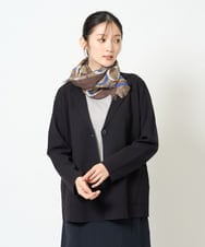 NGSJD11390 GIANNI LO GIUDICE(ジャンニ ロ ジュディチェ) [洗える]ヴィスコースナイロンミラノテーラージャケット ブラウン