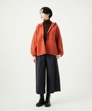NGTAD01360 GIANNI LO GIUDICE(ジャンニ ロ ジュディチェ) [洗える]アスターダンボールニットパーカー オレンジ