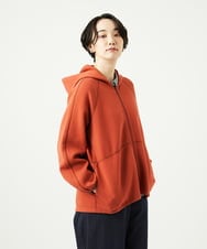 NGTAD01360 GIANNI LO GIUDICE(ジャンニ ロ ジュディチェ) [洗える]アスターダンボールニットパーカー オレンジ