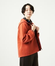 NGTAD01360 GIANNI LO GIUDICE(ジャンニ ロ ジュディチェ) [洗える]アスターダンボールニットパーカー オレンジ