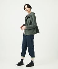 NGTAE20270 GIANNI LO GIUDICE(ジャンニ ロ ジュディチェ) [洗える]ライクボンバーヒートパーカー グリーン