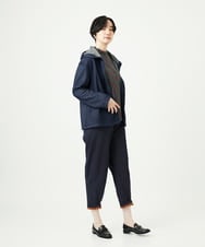 NGTAE20270 GIANNI LO GIUDICE(ジャンニ ロ ジュディチェ) [洗える]ライクボンバーヒートパーカー ネイビー