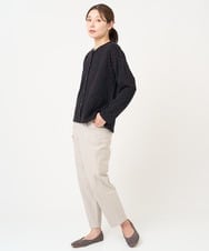NGTCX33260 GIANNI LO GIUDICE(ジャンニ ロ ジュディチェ) [日本製]テンテンカットウール混ジャガードジャケット ブラック