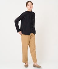 NGTCX33260 GIANNI LO GIUDICE(ジャンニ ロ ジュディチェ) [日本製]テンテンカットウール混ジャガードジャケット ブラック