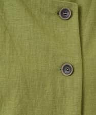 NGTGF39290 GIANNI LO GIUDICE(ジャンニ ロ ジュディチェ) [洗える・日本製]ナチュラルスムースジレ グリーン