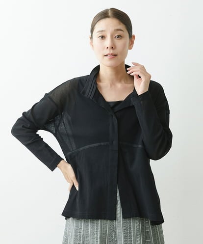 NGTGS40250 GIANNI LO GIUDICE [洗える]コットンチュールカーディガン