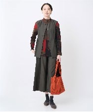 NGTJC28250 GIANNI LO GIUDICE(ジャンニ ロ ジュディチェ) [洗える・日本製]エアシルキーカットソージレ カーキ