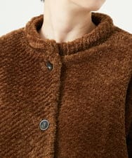 NGUAE21490 GIANNI LO GIUDICE(ジャンニ ロ ジュディチェ) ボアタフタキルトコート ベージュ