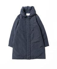 NGUAE30720 GIANNI LO GIUDICE(ジャンニ ロ ジュディチェ) シャドードットジャガードダウンコート ネイビー
