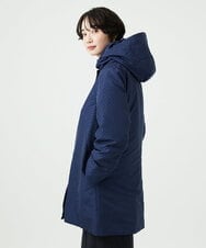 NGUAE30720 GIANNI LO GIUDICE(ジャンニ ロ ジュディチェ) シャドードットジャガードダウンコート ネイビー