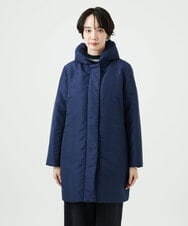 NGUAE30720 GIANNI LO GIUDICE(ジャンニ ロ ジュディチェ) シャドードットジャガードダウンコート ネイビー