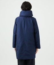 NGUAE30720 GIANNI LO GIUDICE(ジャンニ ロ ジュディチェ) シャドードットジャガードダウンコート ネイビー