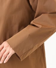 NGUAG20490 GIANNI LO GIUDICE(ジャンニ ロ ジュディチェ) [洗える]LIMONTAスタンドカラーハイマルチタフタ ベージュ