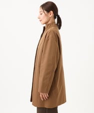 NGUAG20490 GIANNI LO GIUDICE(ジャンニ ロ ジュディチェ) [洗える]LIMONTAスタンドカラーハイマルチタフタ ベージュ