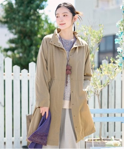 NGUAH41490 GIANNI LO GIUDICE ヴィンテージタフタコート