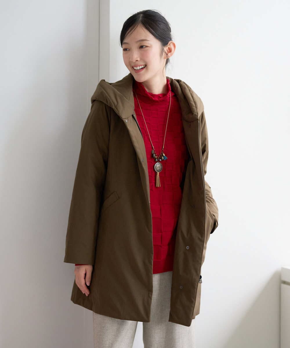 NGUAH45690 GIANNI LO GIUDICE(ジャンニ ロ ジュディチェ) ＮＩＣＥＴＥＣＨストレッチダウンコート カーキ