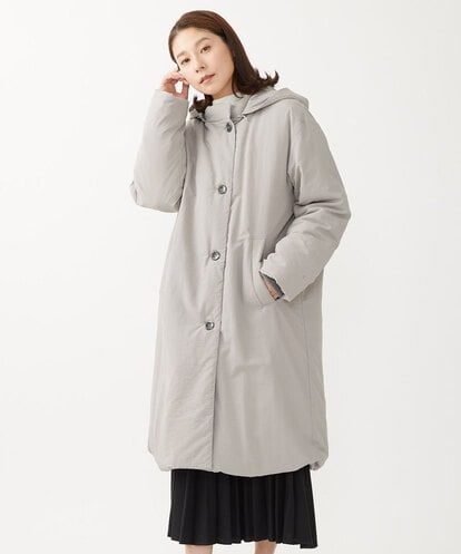 NGUAX70490 GIANNI LO GIUDICE ノンステッチフーディーダウンコート