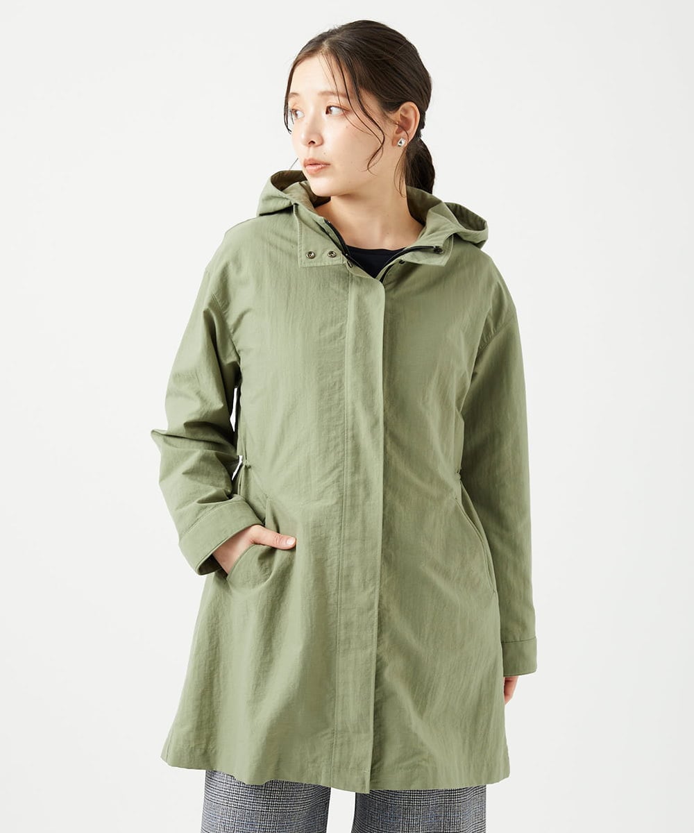 NGUCF60490 GIANNI LO GIUDICE(ジャンニ ロ ジュディチェ) スタナータッサー３WAYコート グリーン