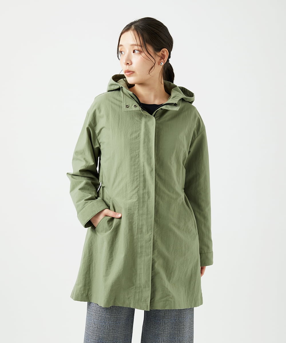 NGUCF60490 GIANNI LO GIUDICE(ジャンニ ロ ジュディチェ) スタナータッサー３WAYコート グリーン