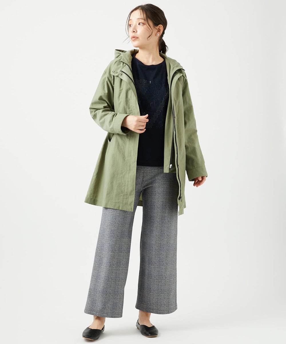 NGUCF60490 GIANNI LO GIUDICE(ジャンニ ロ ジュディチェ) スタナータッサー３WAYコート グリーン