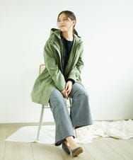 NGUCF60490 GIANNI LO GIUDICE(ジャンニ ロ ジュディチェ) スタナータッサー３WAYコート グリーン