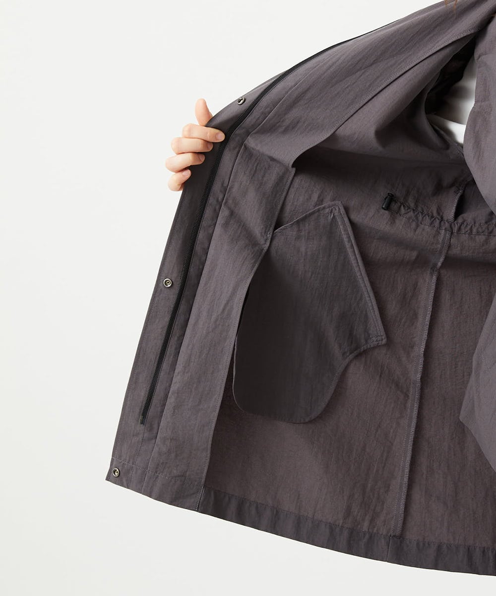 NGUCF60490 GIANNI LO GIUDICE(ジャンニ ロ ジュディチェ) スタナータッサー３WAYコート ダークグレー