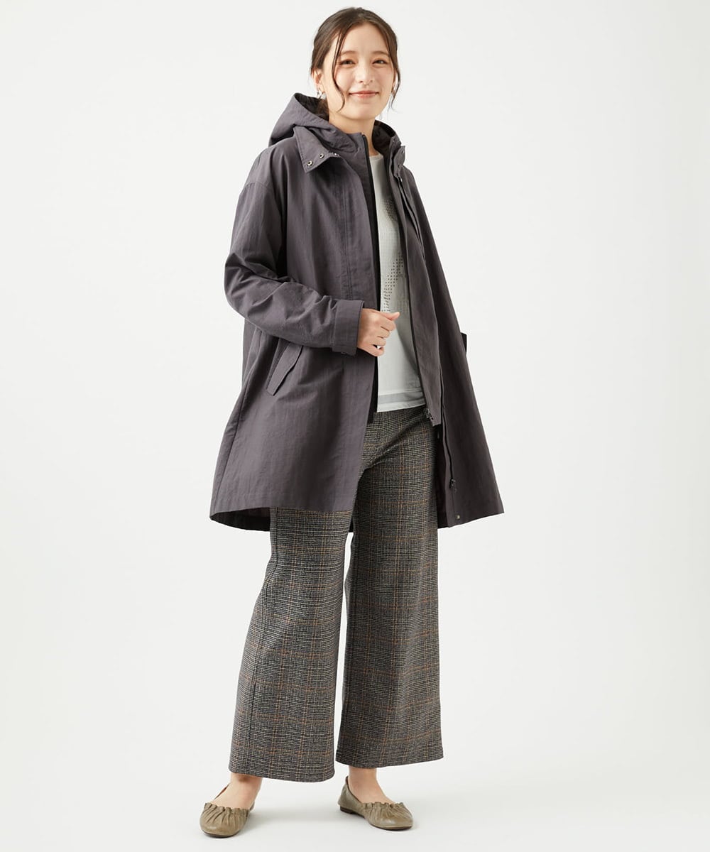 NGUCF60490 GIANNI LO GIUDICE(ジャンニ ロ ジュディチェ) スタナータッサー３WAYコート ダークグレー