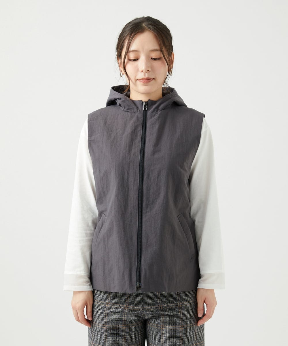 NGUCF60490 GIANNI LO GIUDICE(ジャンニ ロ ジュディチェ) スタナータッサー３WAYコート ダークグレー