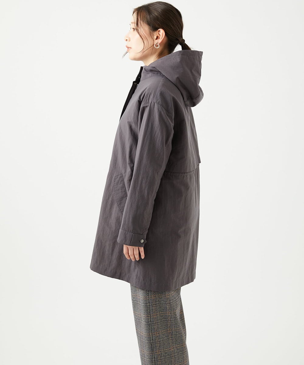 NGUCF60490 GIANNI LO GIUDICE(ジャンニ ロ ジュディチェ) スタナータッサー３WAYコート ダークグレー