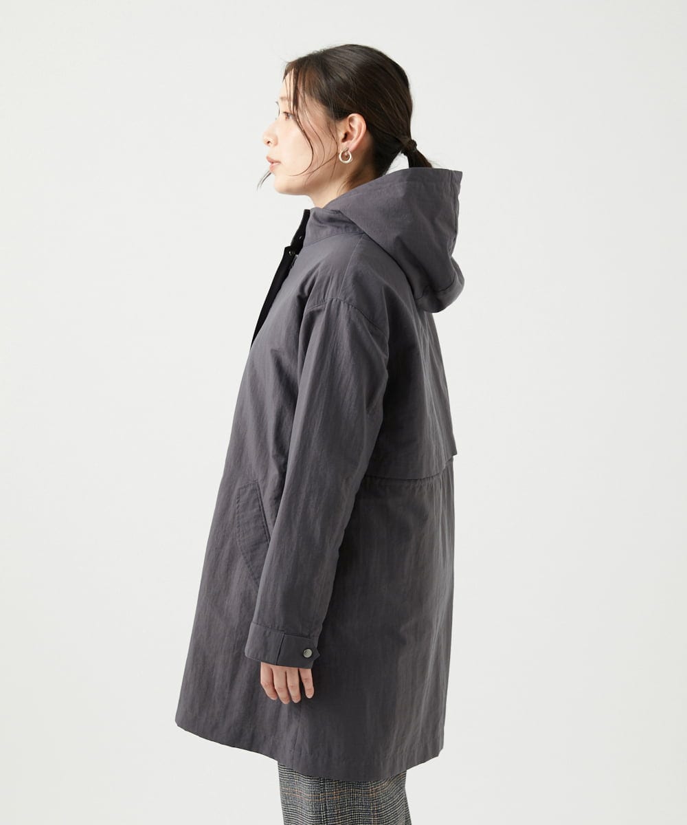 NGUCF60490 GIANNI LO GIUDICE(ジャンニ ロ ジュディチェ) スタナータッサー３WAYコート ダークグレー