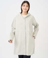 NGUEB40540 GIANNI LO GIUDICE(ジャンニ ロ ジュディチェ) スーピマドビーフーディーコート オフホワイト