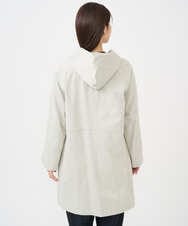 NGUEB40540 GIANNI LO GIUDICE(ジャンニ ロ ジュディチェ) スーピマドビーフーディーコート オフホワイト