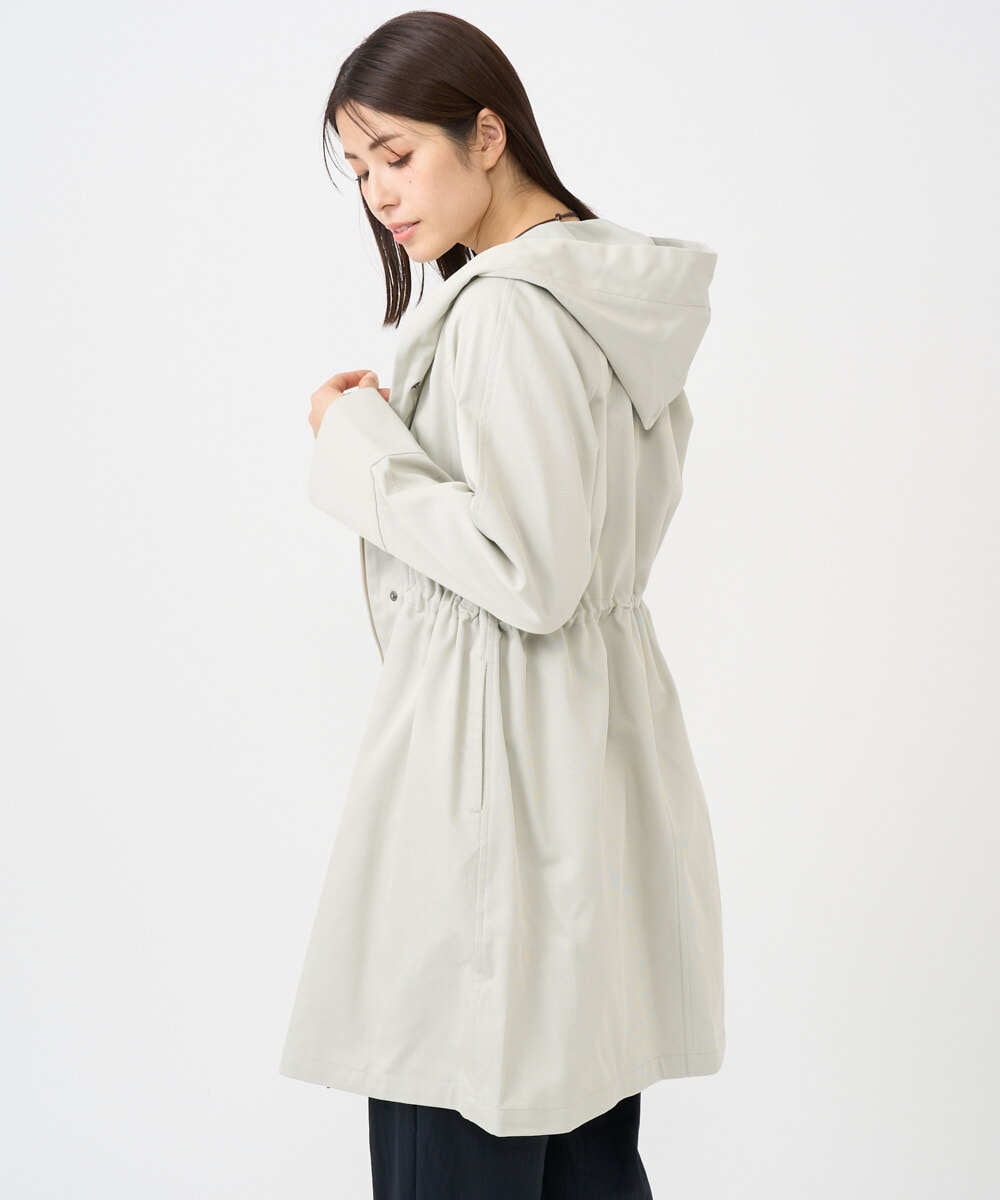 NGUEB40540 GIANNI LO GIUDICE(ジャンニ ロ ジュディチェ) スーピマドビーフーディーコート オフホワイト