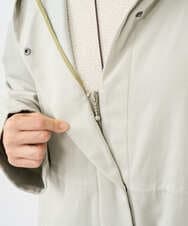 NGUEB40540 GIANNI LO GIUDICE(ジャンニ ロ ジュディチェ) スーピマドビーフーディーコート オフホワイト