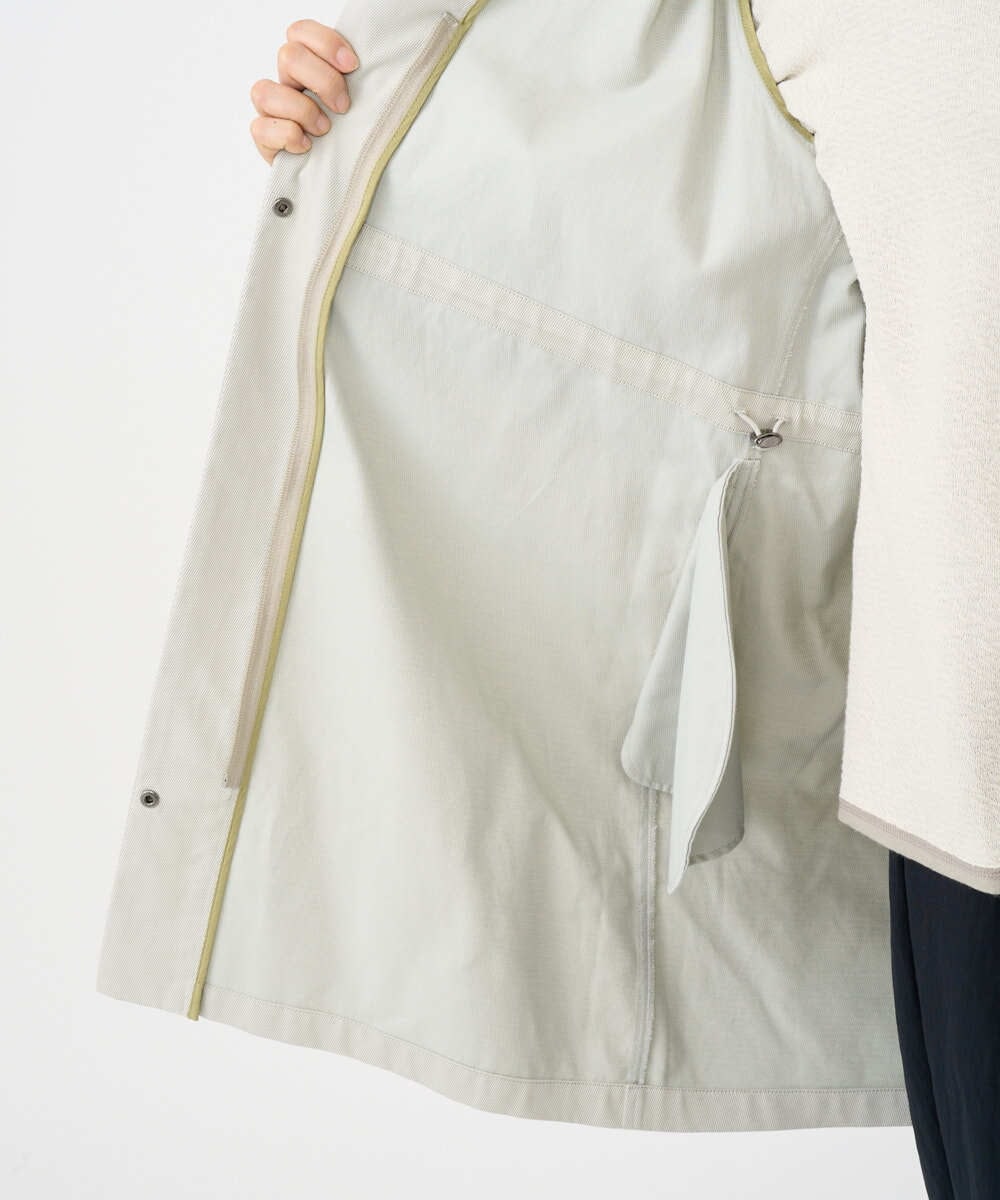 NGUEB40540 GIANNI LO GIUDICE(ジャンニ ロ ジュディチェ) スーピマドビーフーディーコート オフホワイト