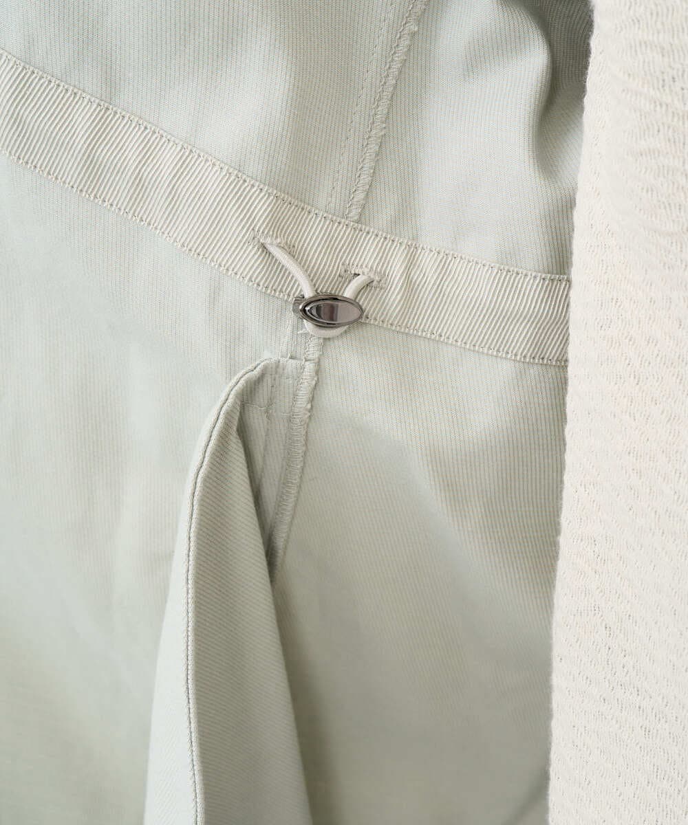 NGUEB40540 GIANNI LO GIUDICE(ジャンニ ロ ジュディチェ) スーピマドビーフーディーコート オフホワイト