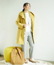 NGUEF10410 GIANNI LO GIUDICE(ジャンニ ロ ジュディチェ) グログランコート イエロー