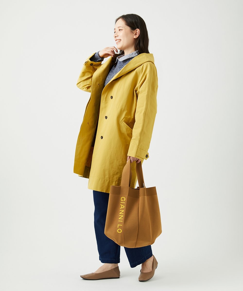 NGUEF10410 GIANNI LO GIUDICE(ジャンニ ロ ジュディチェ) グログランコート イエロー