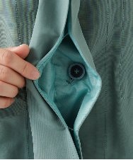 NGUEF10410 GIANNI LO GIUDICE(ジャンニ ロ ジュディチェ) グログランコート ライトグリーン